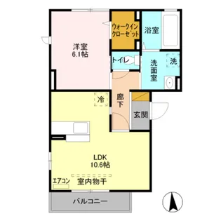 マイスター【2階】の間取り
