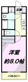 ソーレ・フェラーラ【3階】の間取り