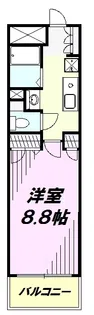 エステルハージーA【3階】の間取り