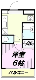 ADレジデンス小手指【2階】の間取り