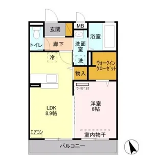 メディオTM【2階】の間取り