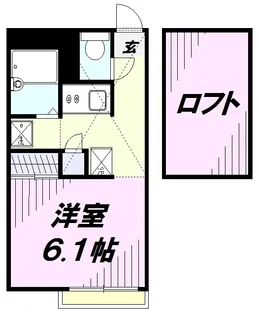 プレミール入間【2階】の間取り