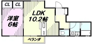 プレアデス【1階】の間取り
