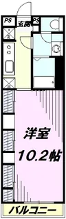 リブリ・所沢小手指【3階】の間取り