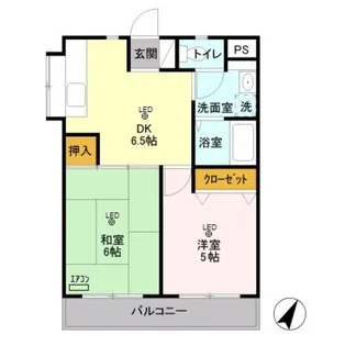マンションスイ【1階】の間取り