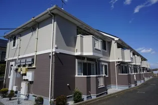 ミルトニア・ガーデンA【1階】の外観