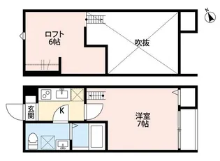 マクト上新井【2階】の間取り
