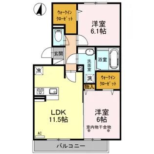 匠乃館 C【3階】の間取り