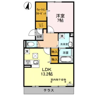 匠乃館 C【1階】の間取り