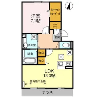 匠乃館 C【1階】の間取り