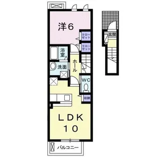 ブライト ストーン【2階】の間取り
