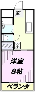 メゾンベルミュール【1階】の間取り