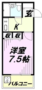 煉瓦館87【2階】の間取り
