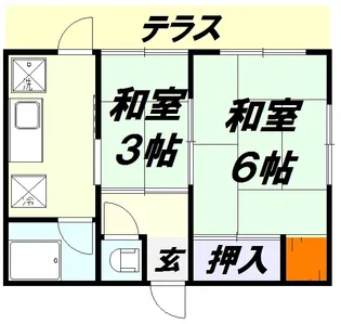 埼玉県所沢市東町【一戸建】の間取り
