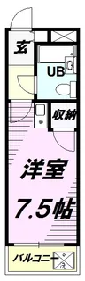 煉瓦館6【2階】の間取り