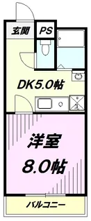 Villa Bonheur【4階】の間取り