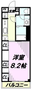 リブリ・琥珀【1階】の間取り