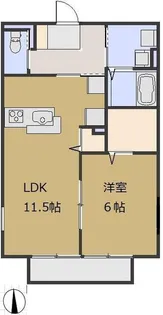 フューチャー【2階】の間取り