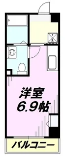 サンライズ【5階】の間取り