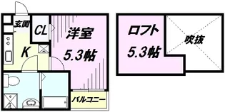 カスミ美原町(ミハラチョウ)【2階】の間取り