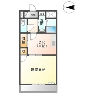 メゾンフォーシーズン【3階】の間取り