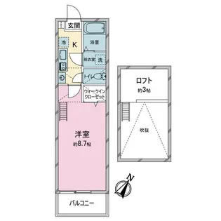 Forer【3階】の間取り