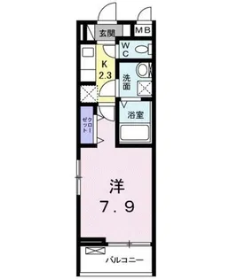 東所沢アーバン レジデンス【2階】の間取り