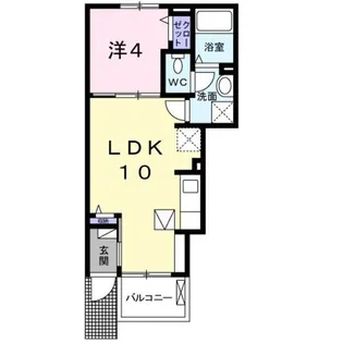 エストーレ【1階】の間取り