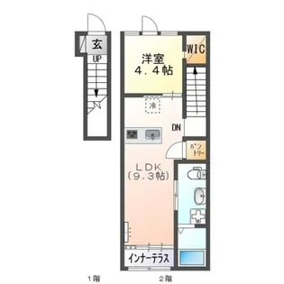 ルアナ【2階】の間取り