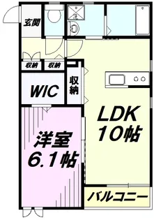 シエル フォレ【2階】の間取り