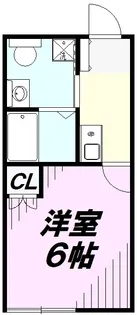 カインドネス所沢宮本町A【3階】の間取り