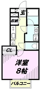 プライムヒルズ新所沢【1階】の間取り