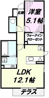 三葉屋【1階】の間取り