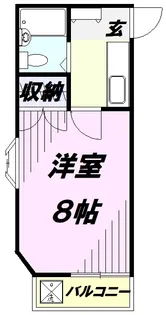 ベルウィング小手指【2階】の間取り