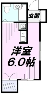 サカエハイツ2【1階】の間取り