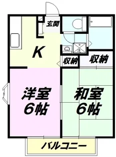 アクシス【1階】の間取り