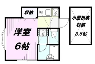 Sコート小手指【101号室】の間取り
