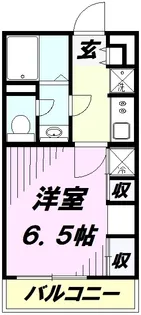 リブリ・西所沢【1階】の間取り