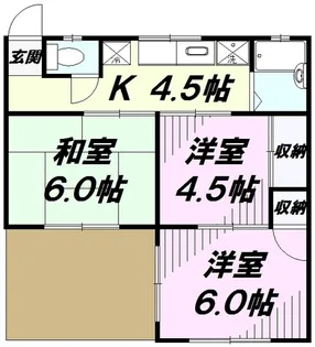 埼玉県所沢市上新井4丁目【一戸建】の間取り