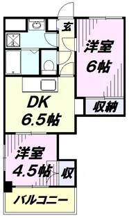 GCコート【4階】の間取り