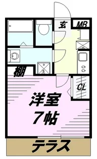 アムール Kojima【1階】の間取り