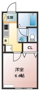 AUBE【1階】の間取り