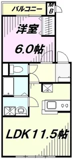 La Primavera【1階】の間取り