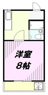 シャトル細田【1階】の間取り