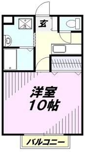 シャルマンA【3階】の間取り