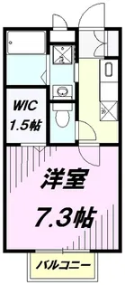 サンフラット【2階】の間取り