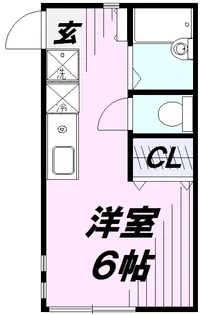 orange palace(オレンジパレス)【2階】の間取り