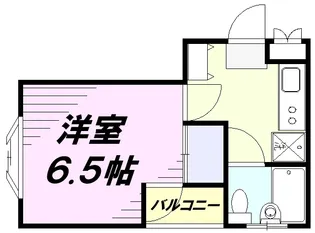 新所沢HAビル【301号室】の間取り