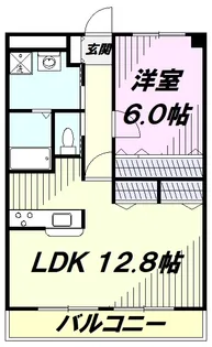ユーネットⅢ【1階】の間取り