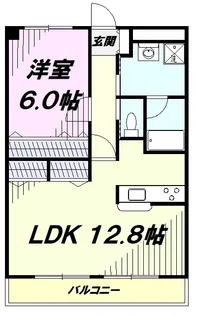 ユーネットⅢ【4階】の間取り